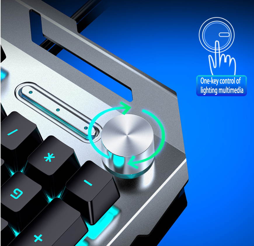 Mini i10 2.4G Air Mouse Wireless Keyboard with Touchpad Black