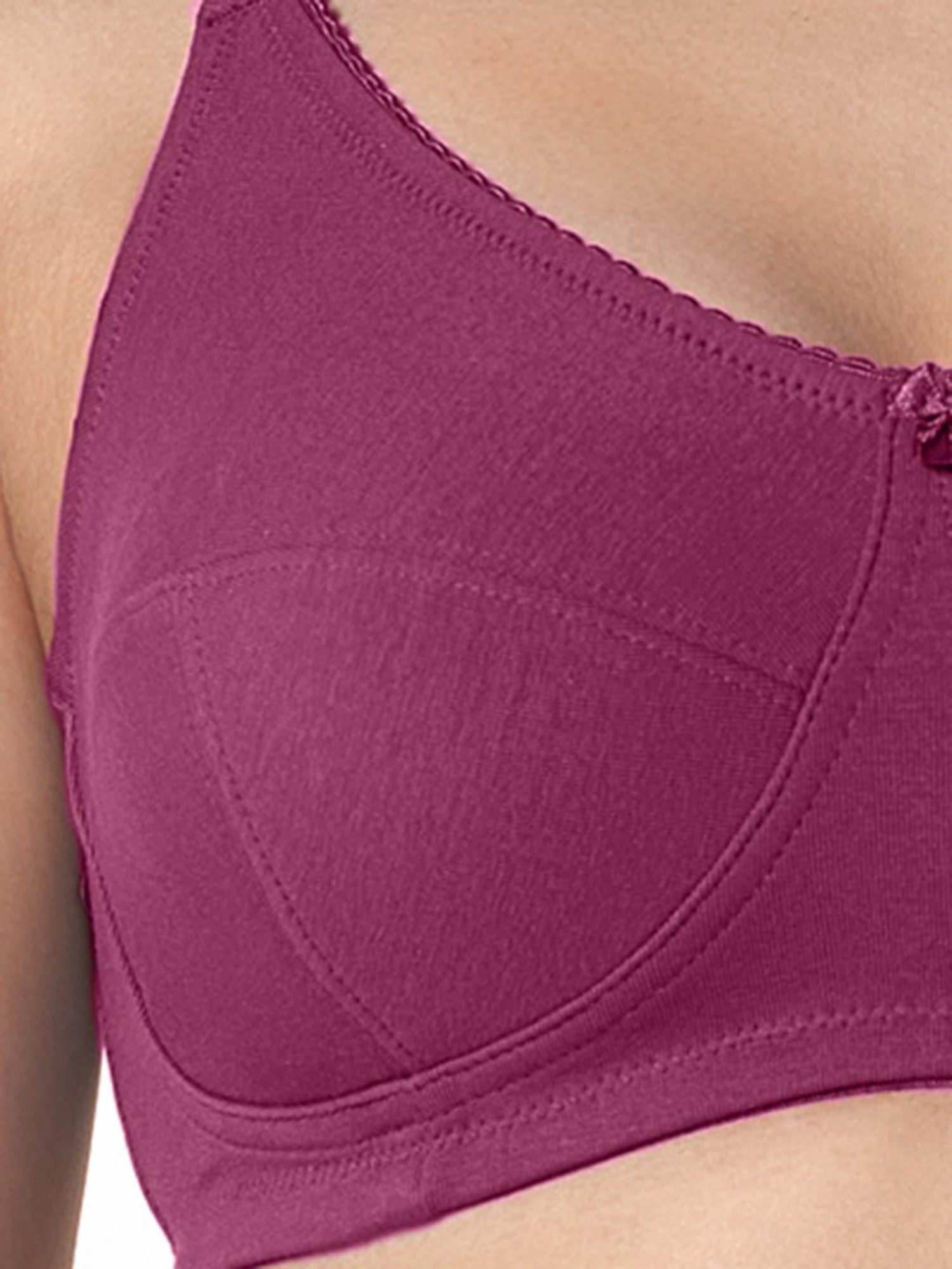 BLOSSOM Maroon Full Coverage Everyday Bra