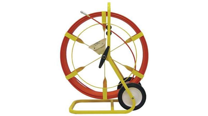 JAMESON 11A-25-600M Good Buddy II Duct Rodder w/ 600 ft. of 3/8" Marked Rod