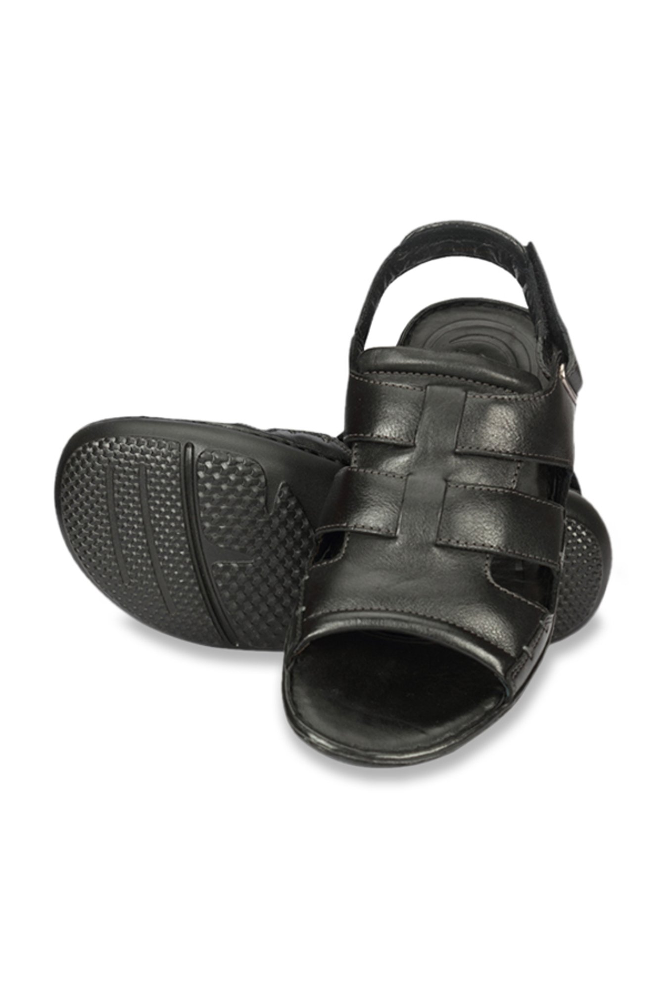 Florsheim Lewis Black Back Strap Sandals
