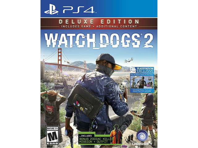 Watch Dogs 2: Deluxe Edition (Includes Extra Content) - PlayStation 4