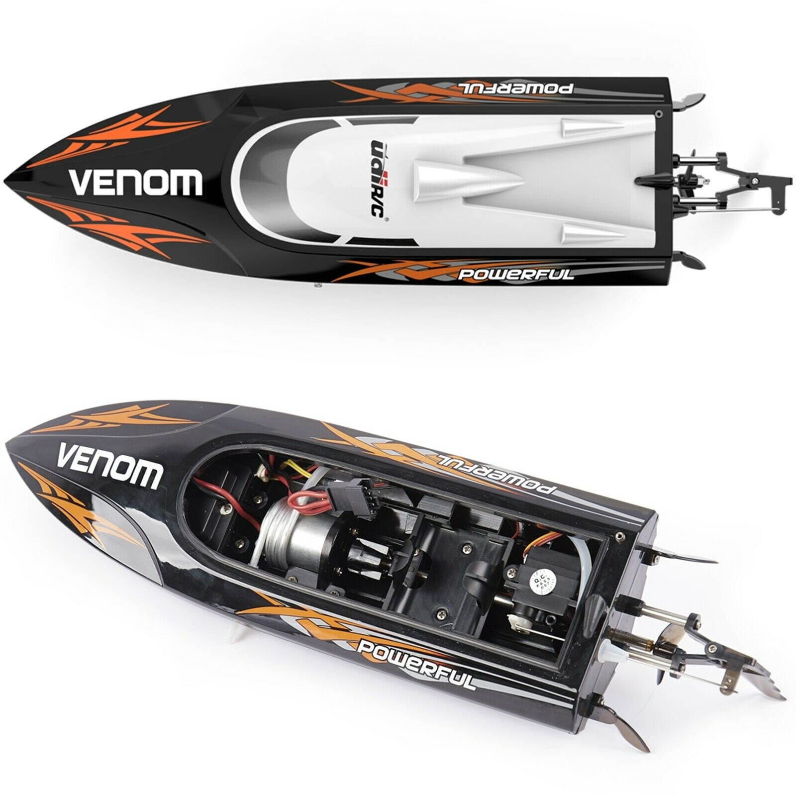 RC Boat 2.4GHz Remote Control Power Venom Boat High Speed Electric Boat