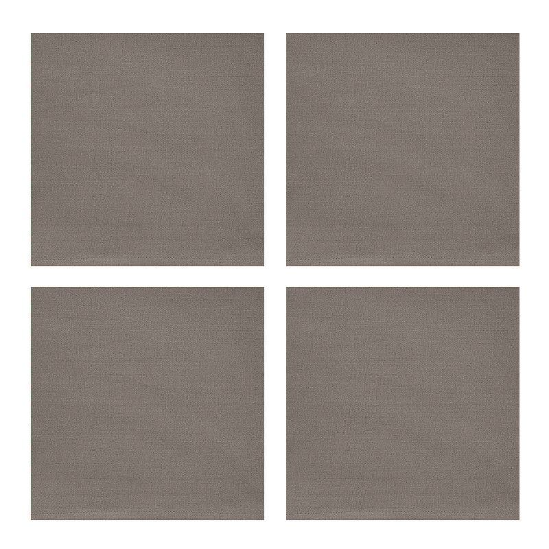 Split P Elements Solid Napkin Set - Mushroom