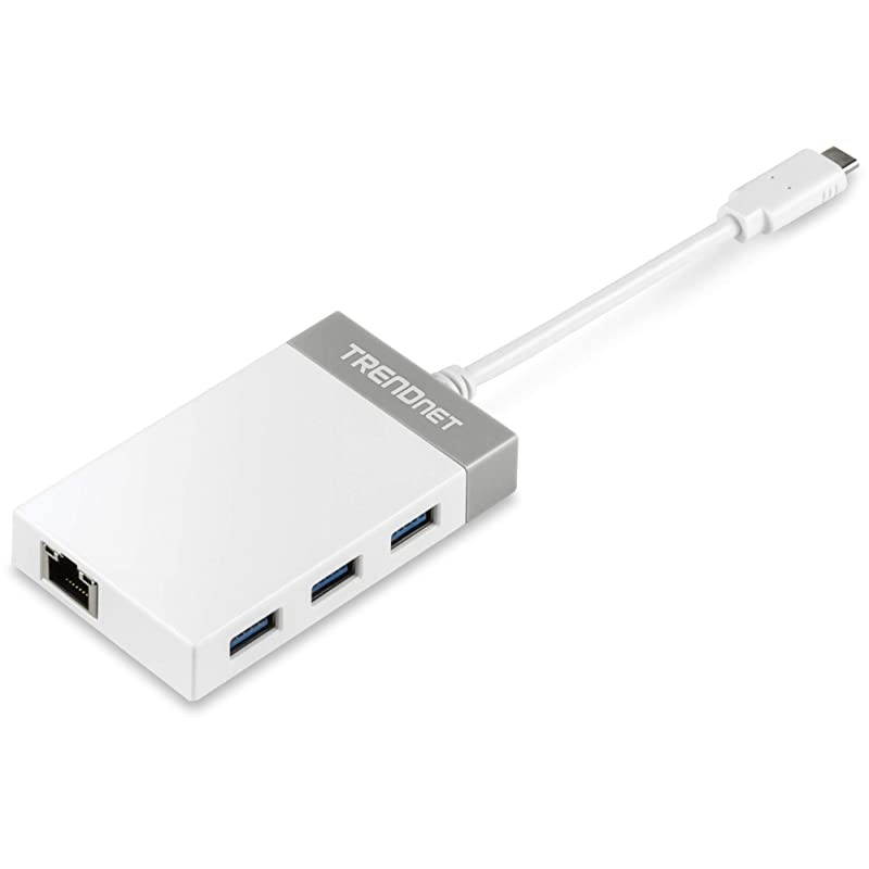 USBC to Gigabit Adapter Hub 127 cm 5 for Windows Mac OS MacBook and Surface Pro TUCETGH3