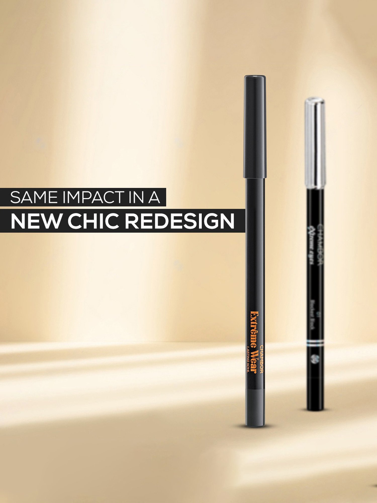 CHAMBOR Extreme Wear Lasting Kohl 07 Sparkling Olive - 1.2 gm