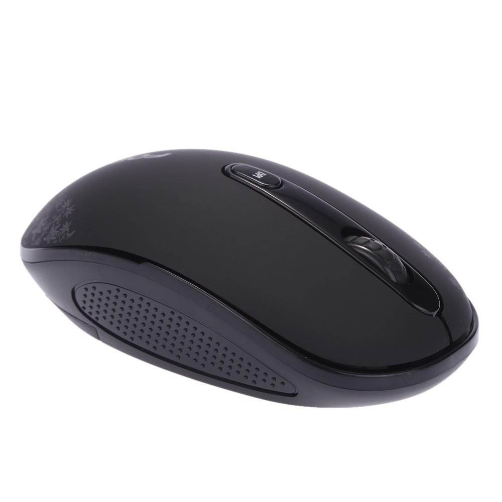 FOREV 2.4G Wireless Ergonomic Mobile Optical Power Saving Mouse Cordless Mice 1600 DPI High Precision with USB Receiver for Mac Laptop Notebook PC Desktop Computer
