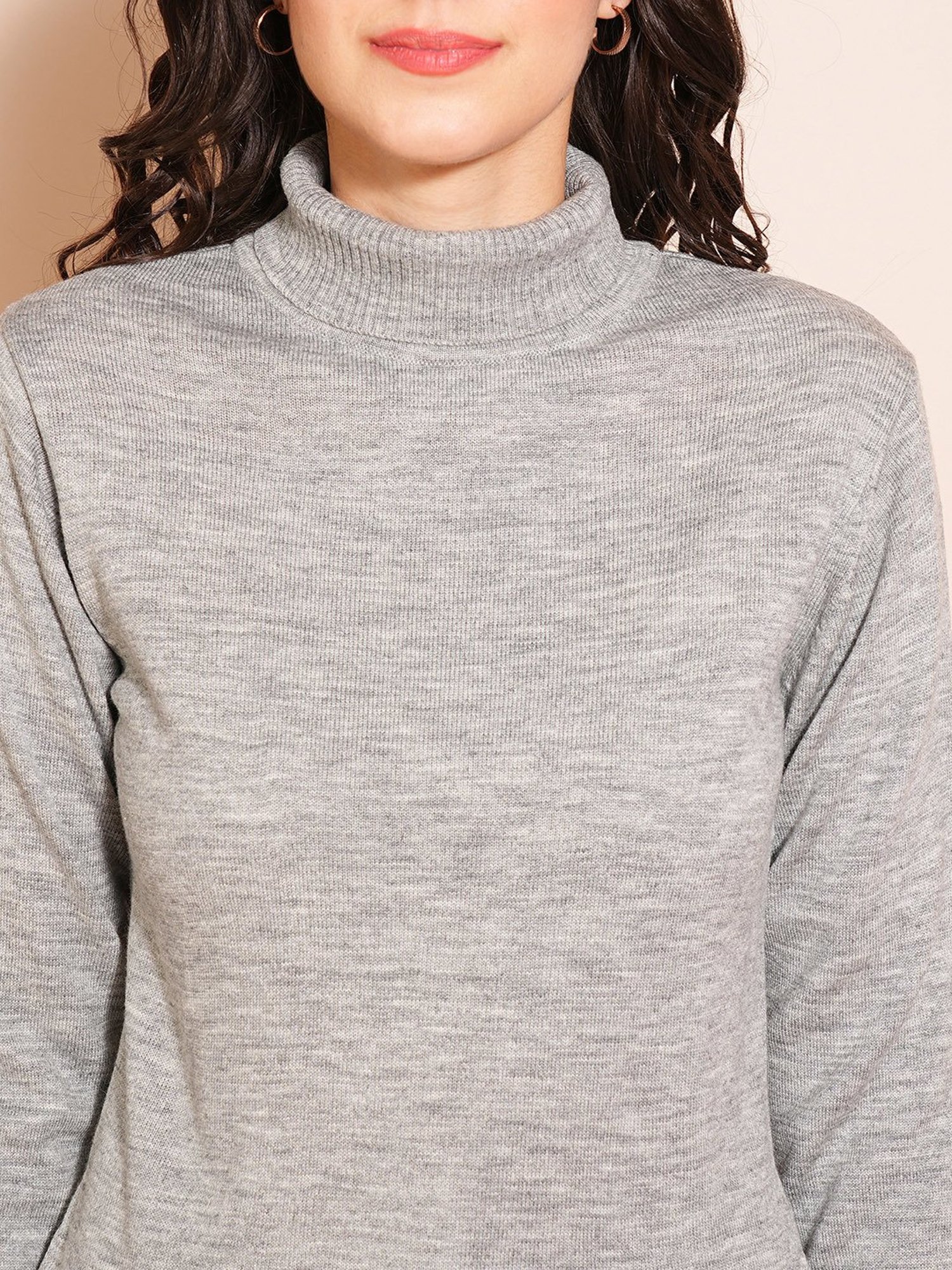 Globus Grey Regular Fit Sweater