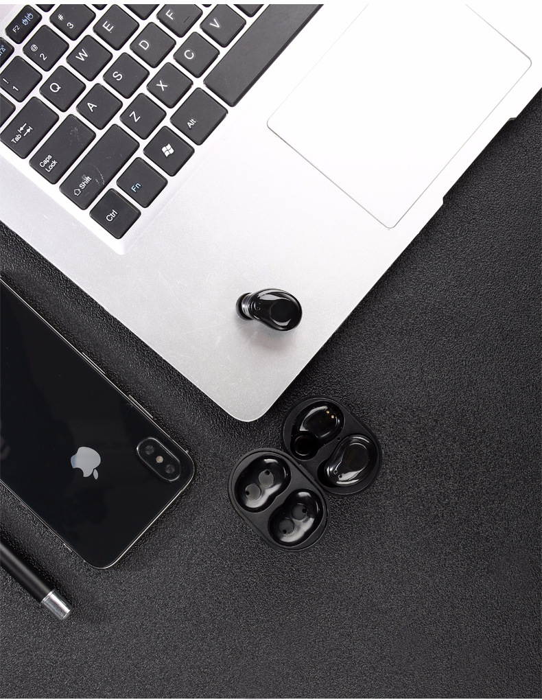 KuWfi  TW34 TWS bluetooth mini dual earbuds wireless stereo sport waterproof Headset with Mic