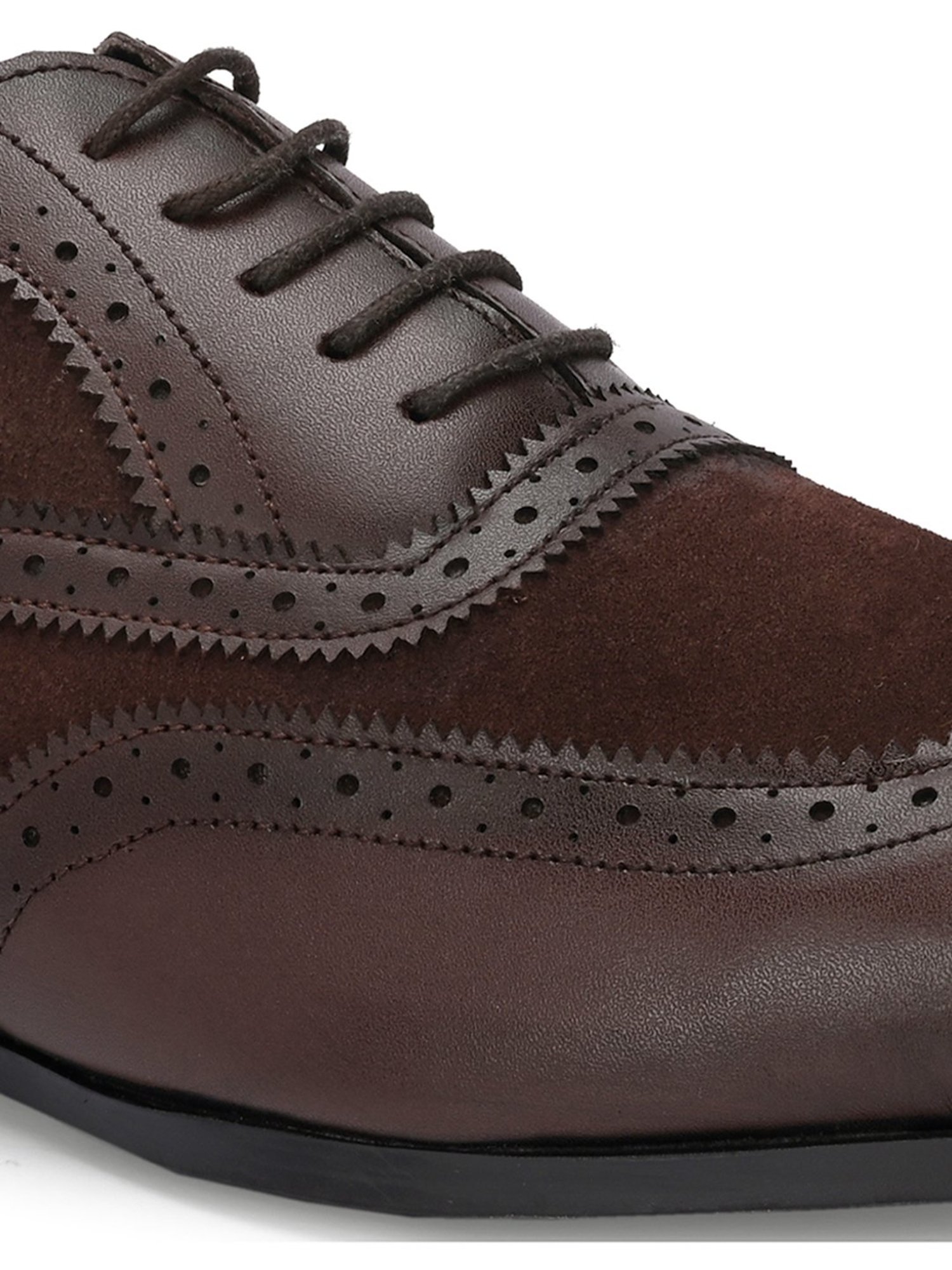 Hoversole Men's Lord Brown Brogue Shoes