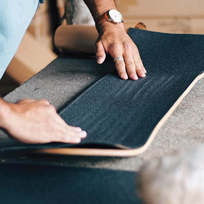 Sport Outdoor Electric Skateboard Longboard Dancing Board Double Rocker Board Waterproof Diamond Griptape Sheet Sticker Deck Sandpaper (Cloud Crance)