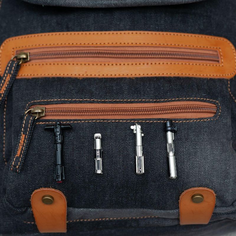 SalesOne LLC Star Wars 3D Lightsaber Pin Set | Exclusive Magnetic Star Wars Pins | Set of 4