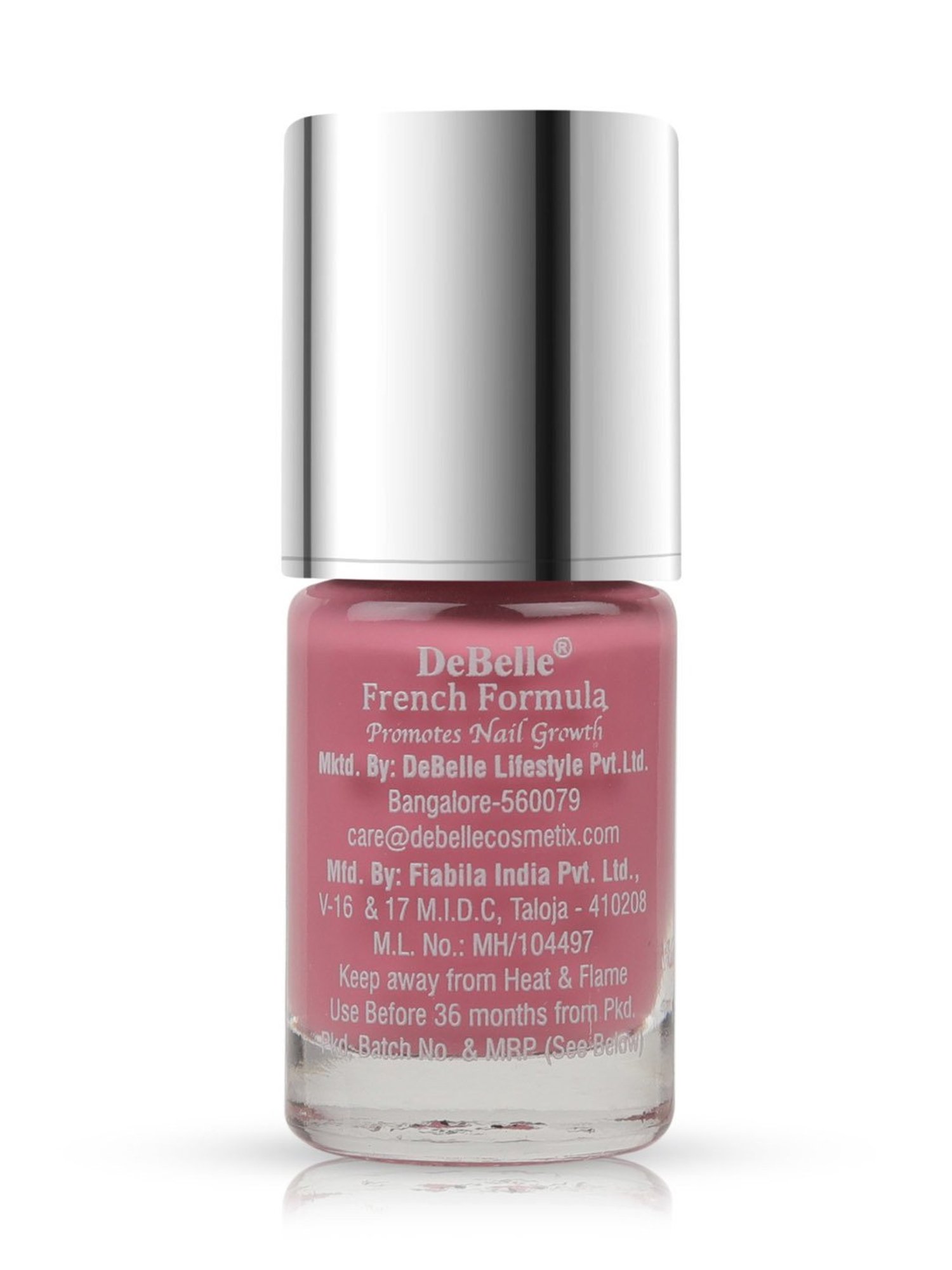 DeBelle Gel Nail Lacquer Plush Paula (Suede Mauve) - 6 ml