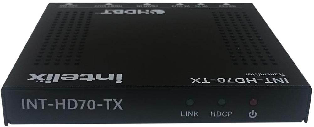 Intelix - INT-HD70-TX - HDMI Slim 70M, POH, IR and Control HDBaseT Extender - Transmitter ( priced per each. )