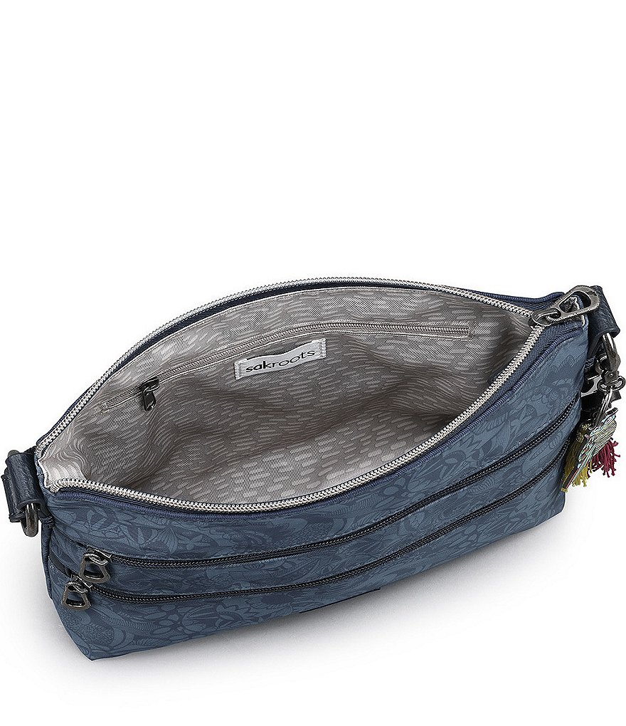 Sakroots Basic Zip Top Crossbody Bag