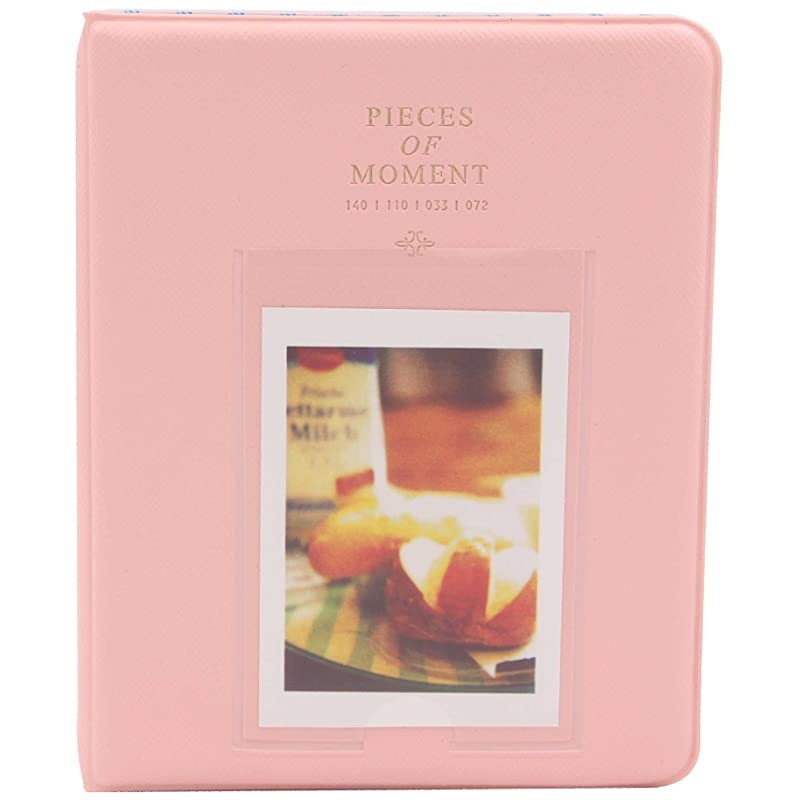 Pockets Instax Mini Photo Album for FujiFujifilm Film 7s 8 8+ 9 25 26 50s 70 90 SP 1 Instant Camera Polaroid Z2300 Pic300P Name Card Picture Accessories Wedding Photos 1 Pink