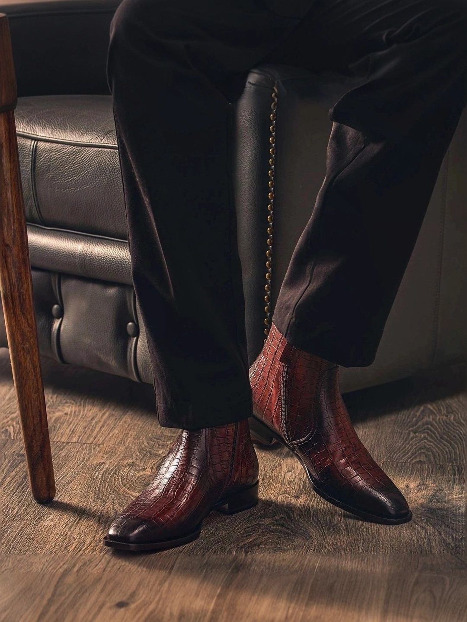 Saint G Men's Umberto Brown Boots