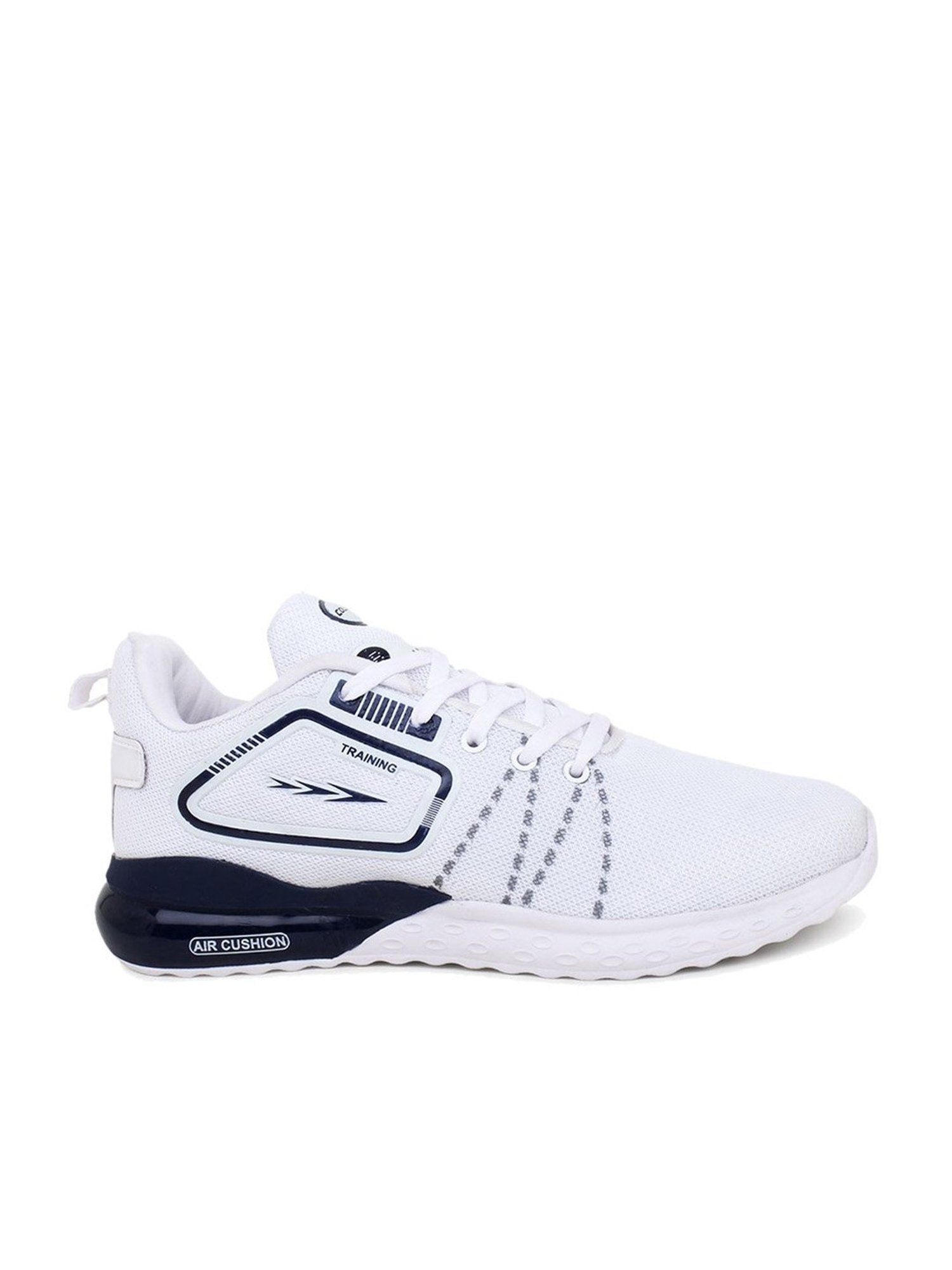 Columbus Men's White Running Shoes