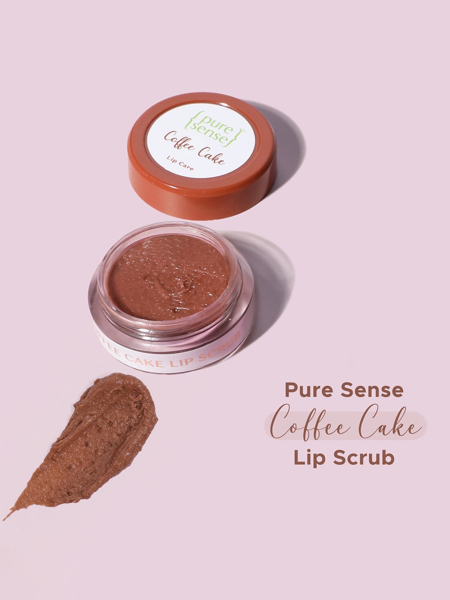 Pure Sense Coffee Cake Lip Scrub - 5 gm