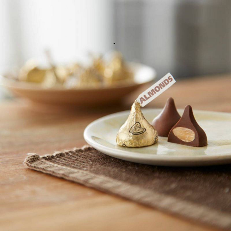 Kisses Almond Chocolate Candy - 16oz