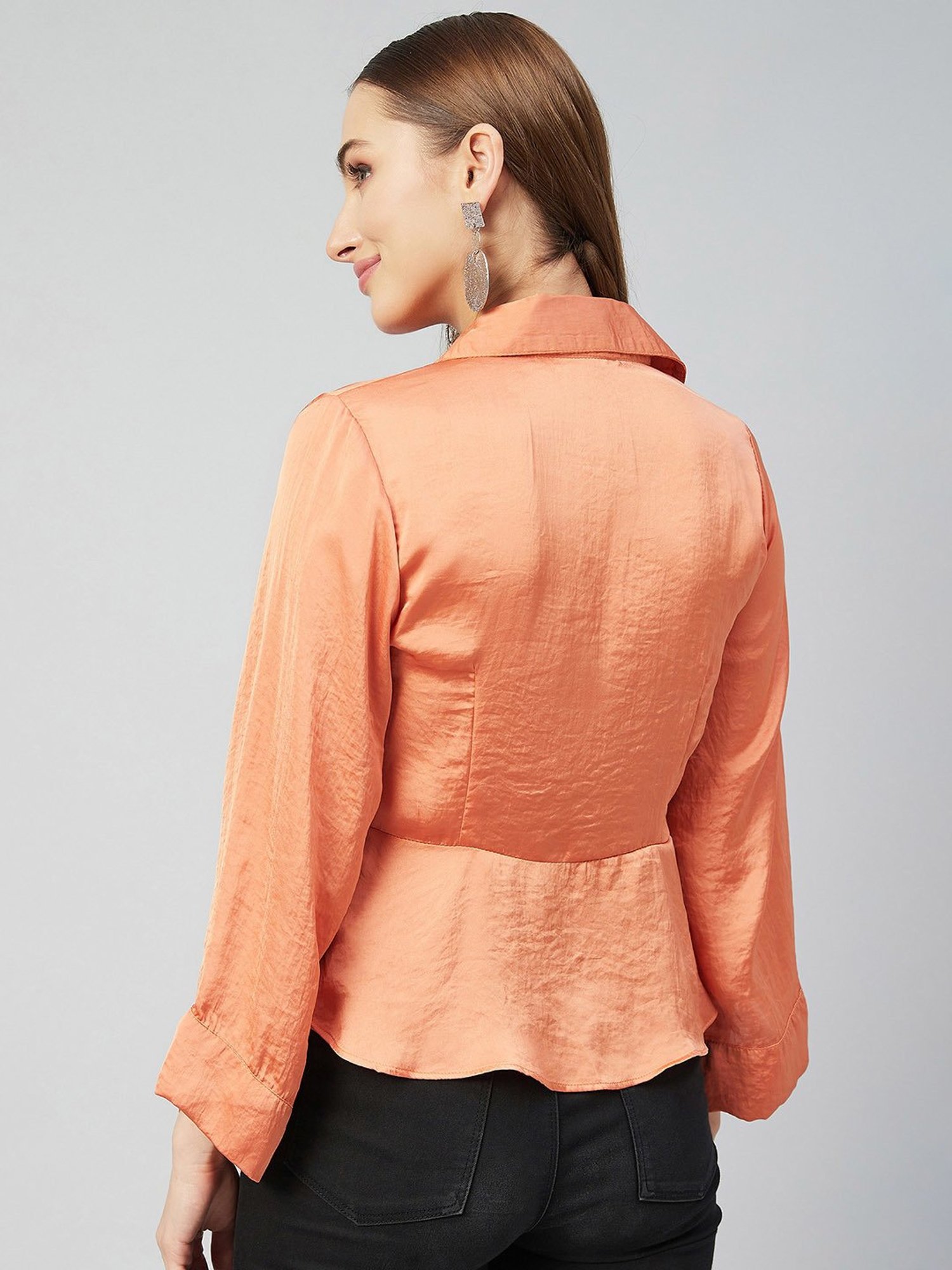 Marie Claire Orange Top