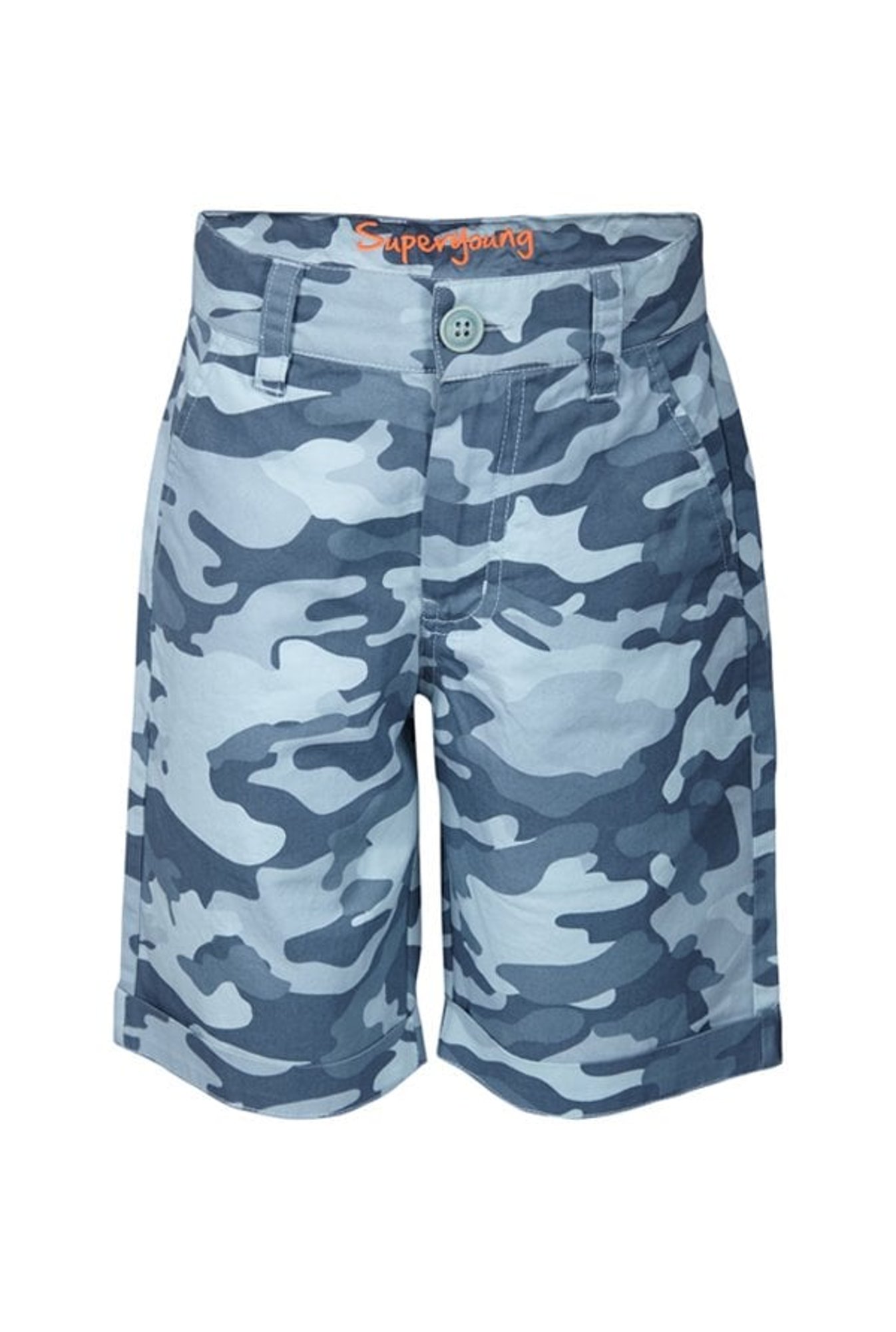Superyoung Boys Grey Camouflage Bermuda