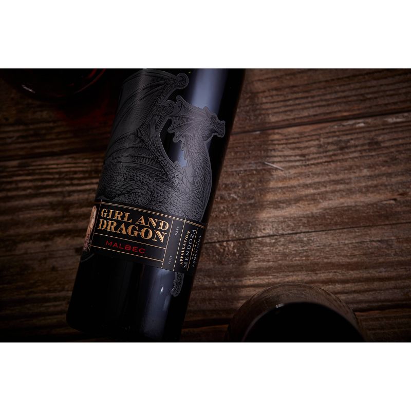 The Girl & The Dragon Malbec Red Wine - 750ml Bottle