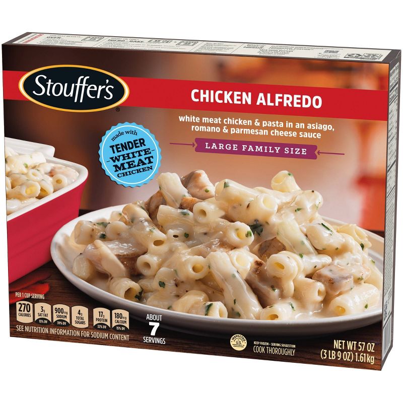 Stouffer's Family Size Frozen Chicken Alfredo Pasta Meal - 57oz