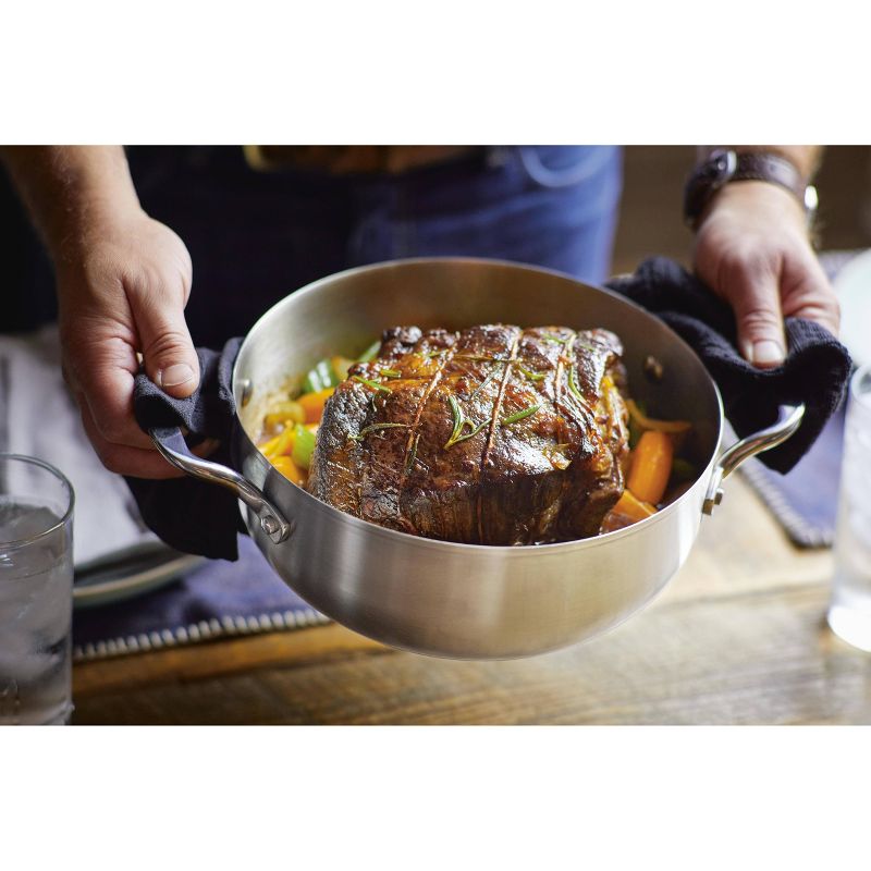 KitchenAid 3-Ply Base Stainless Steel 4qt Casserole with Lid