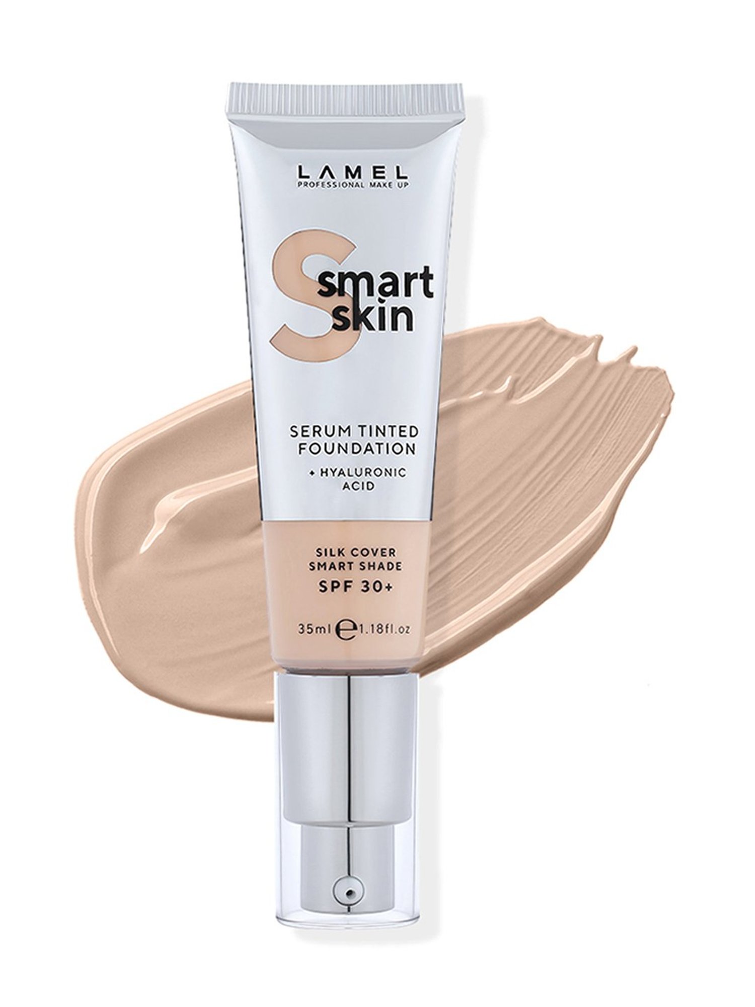 Lamel Smart Skin Serum Tinted Foundation SPF 30 + 401 Porcelain - 35 ml