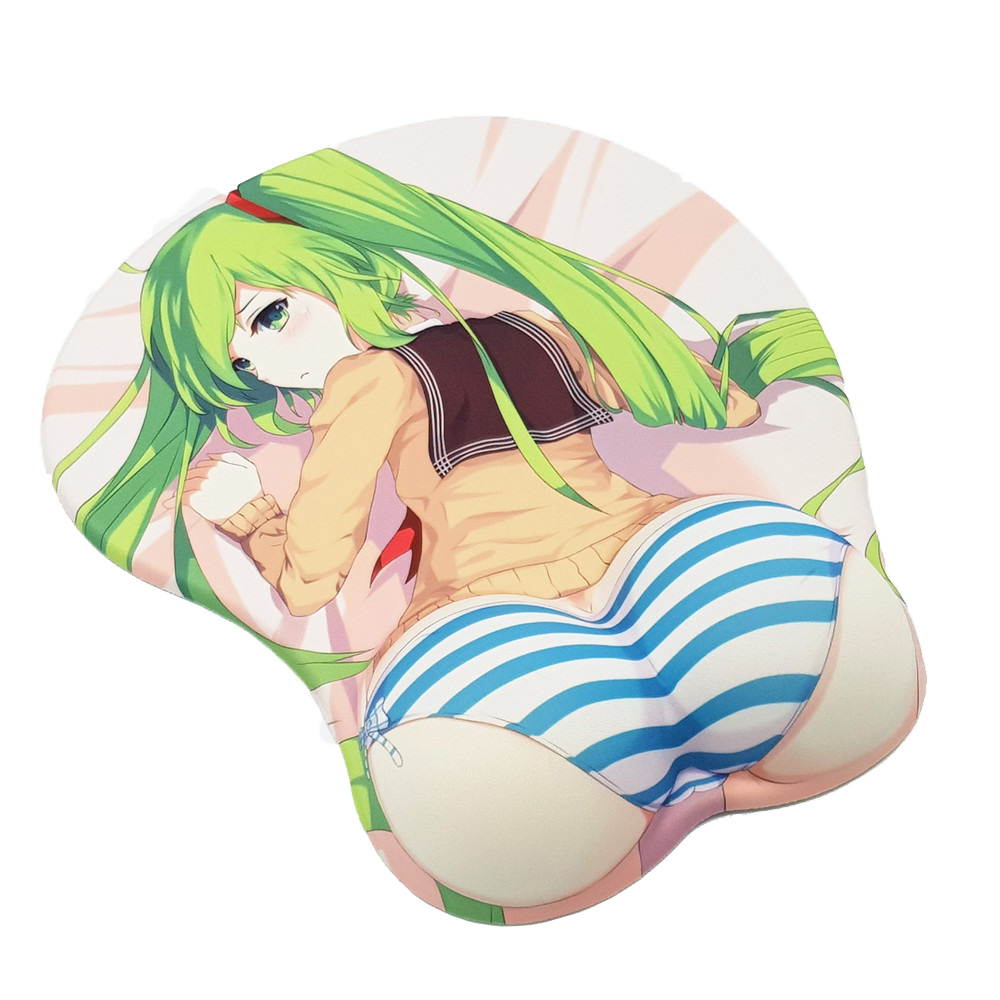 VOCALOID Miku Anime 3D Oppai Mouse Pad Wrist rest