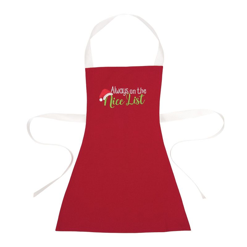 C&F Home Nice List Children's Apron