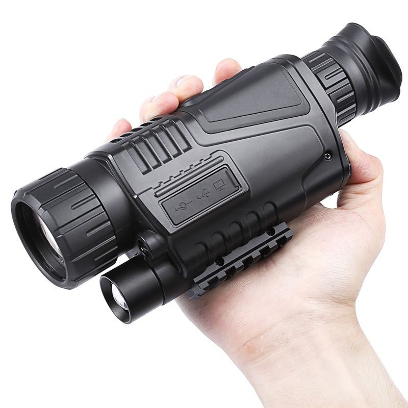 CORN  5 x 40 Infrared Digital Night Vision Telescope High Magnification with Video Output for Hunting Monocular 200M View