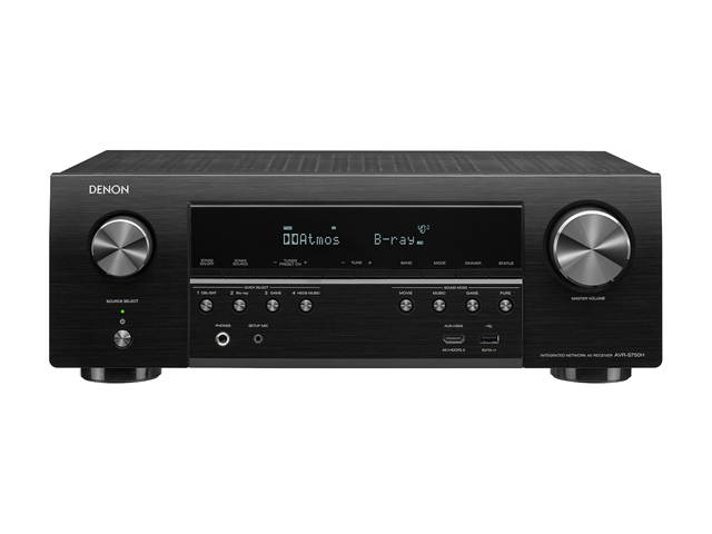 Denon AVR-S540BT 5.2 Channel 4K Ultra HD AV Receiver with Bluetooth