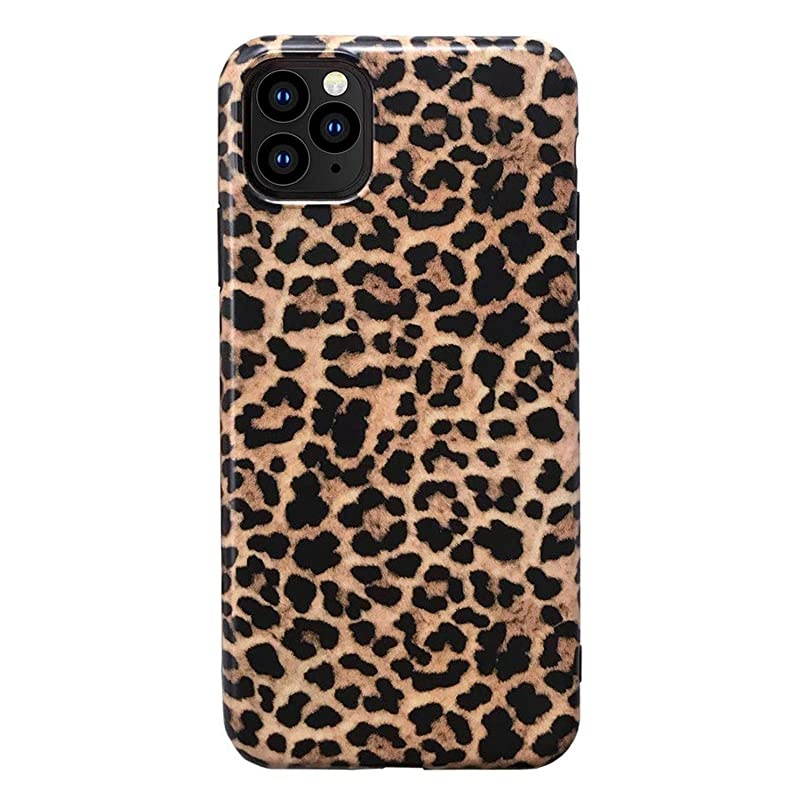iPhone 11 Pro Max Case Leopard Cheetah Protective iPhone 11 Pro Max Case Slim Cases Soft Flexible TPU Marble Floral Pattern Protective Cover for Apple iPhone 11 Pro Max 65quot Leopard