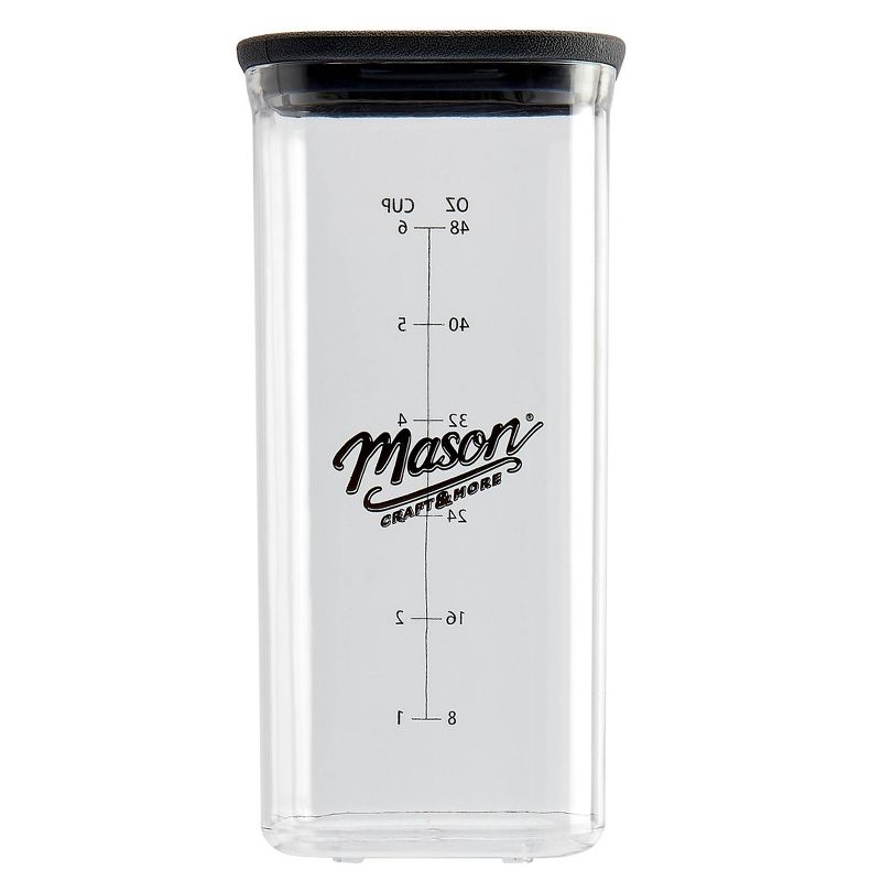 Mason Craft & More Set of 6 Stackable Food Storage Containers