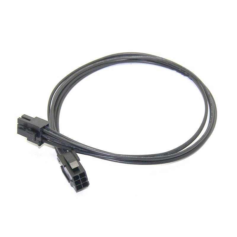 8 inches PC Power Supply PCI e Molex 6pin to 2 PCIe 6 pin PCI express Splitter Extension Ribbon Cable ,6-pin Graphics Card Mining
