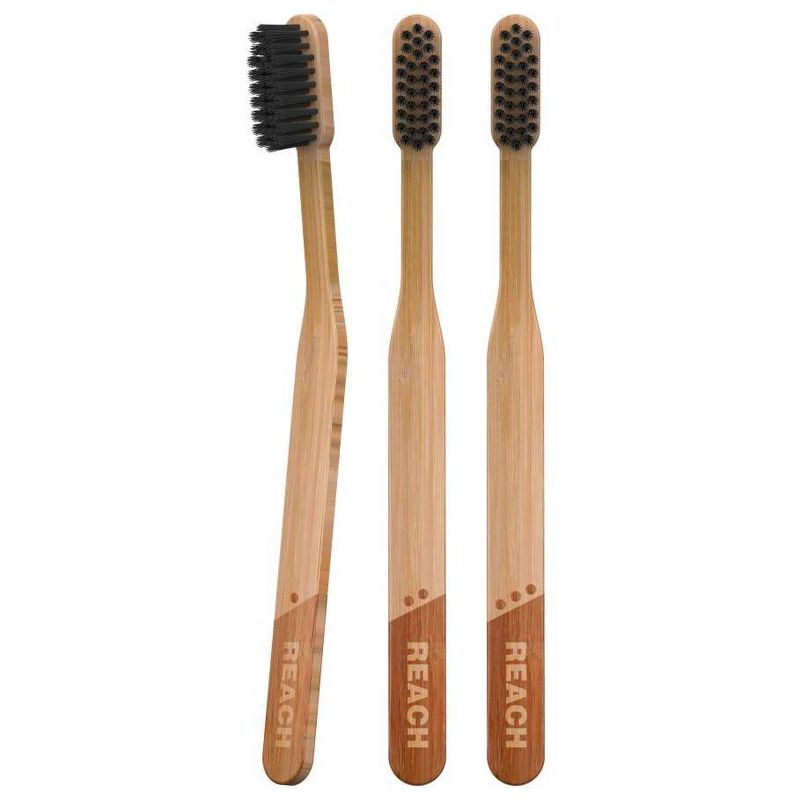 Reach Clean World Bamboo Soft Toothbrush – 3ct