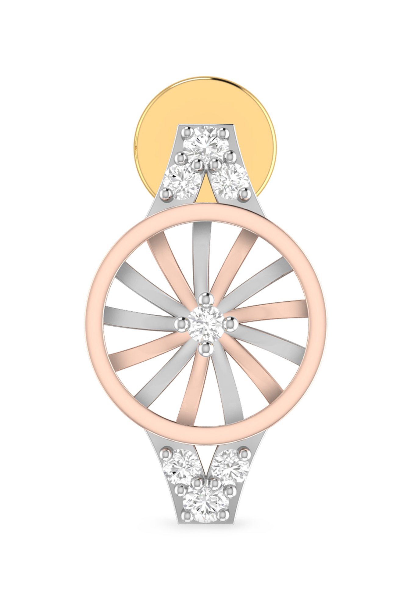 PC Jeweller Dallin 22 kt Gold Earrings