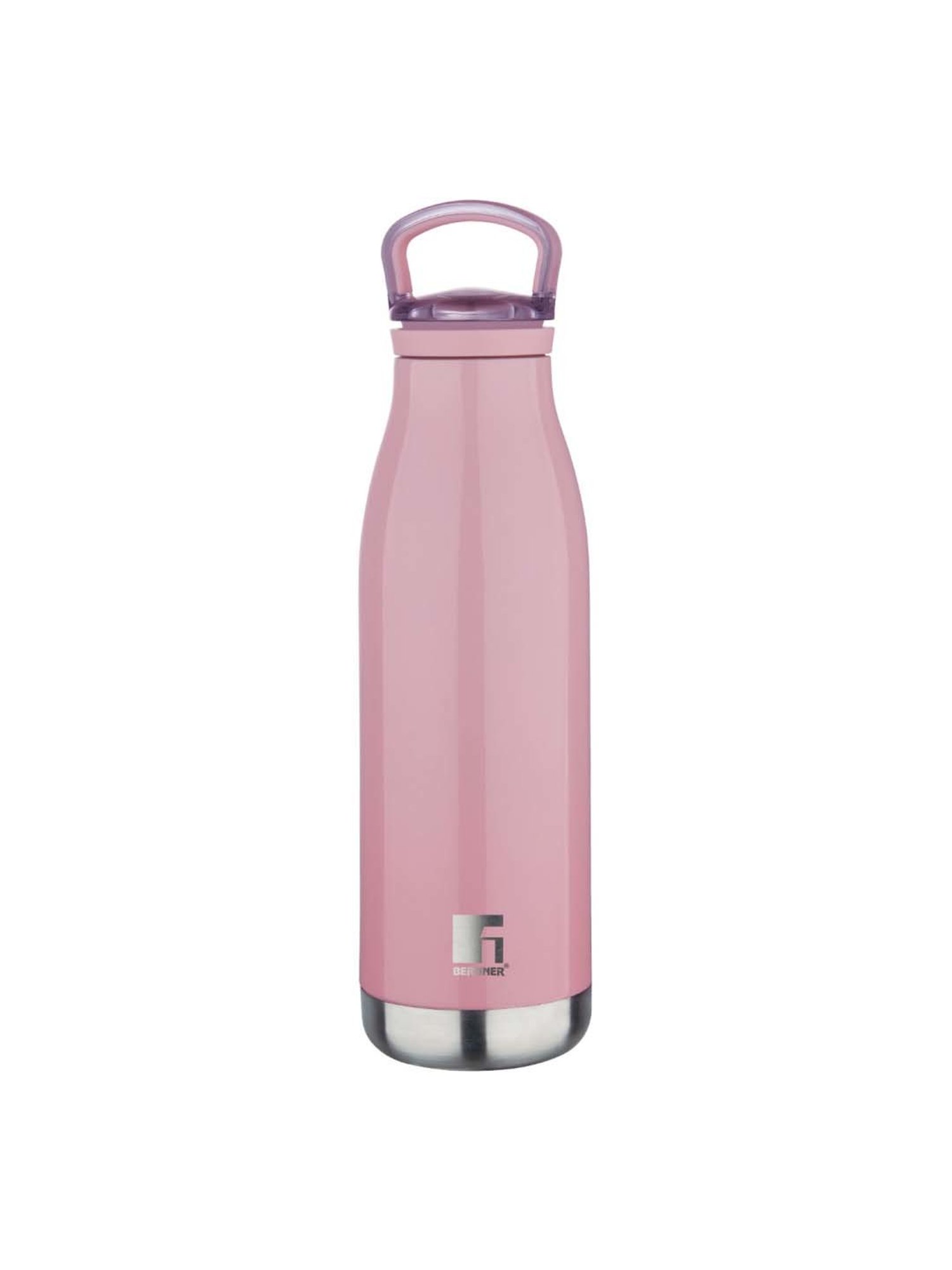 Bergner Walking Pink Stainless Steel Thermosteel Hot and Cold Bottle (0.55 L)