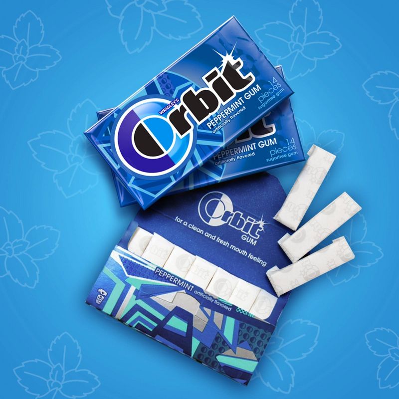 Orbit Peppermint Sugarfree Gum Value Pack - 112ct