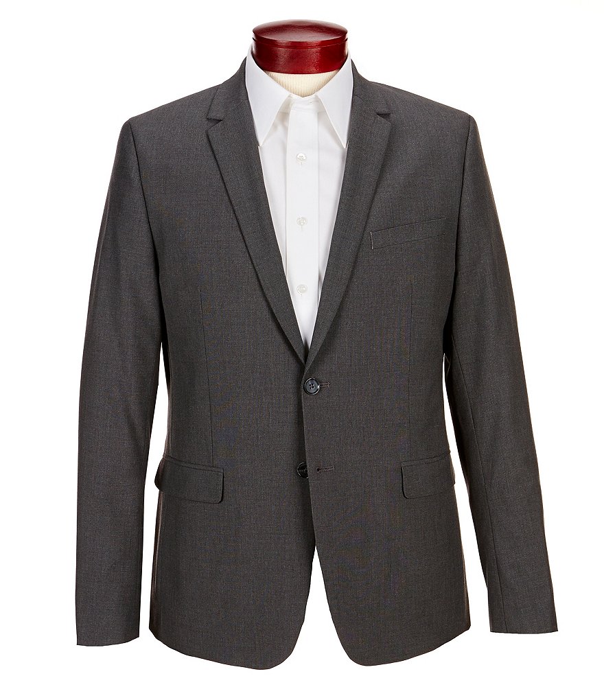 John Varvatos Slim Fit Solid Wool Sportcoat