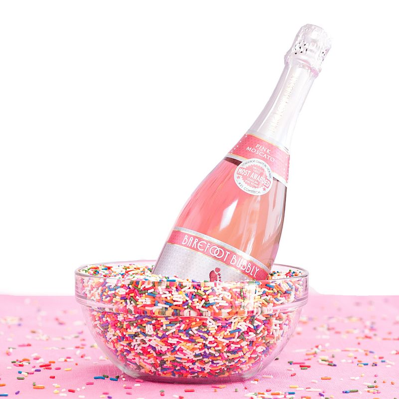 Barefoot Bubbly Pink Moscato Wine - 750ml Bottle