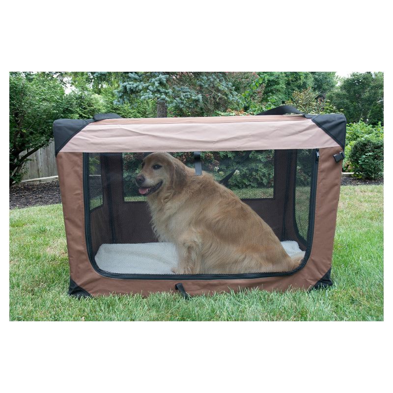 K&H Pet Products 3973 Extra Wide Outdoor Water Resistant Heated Kitty House with 2 Door Flaps Safe Escape For Feral and Outdoor Cats, Olive