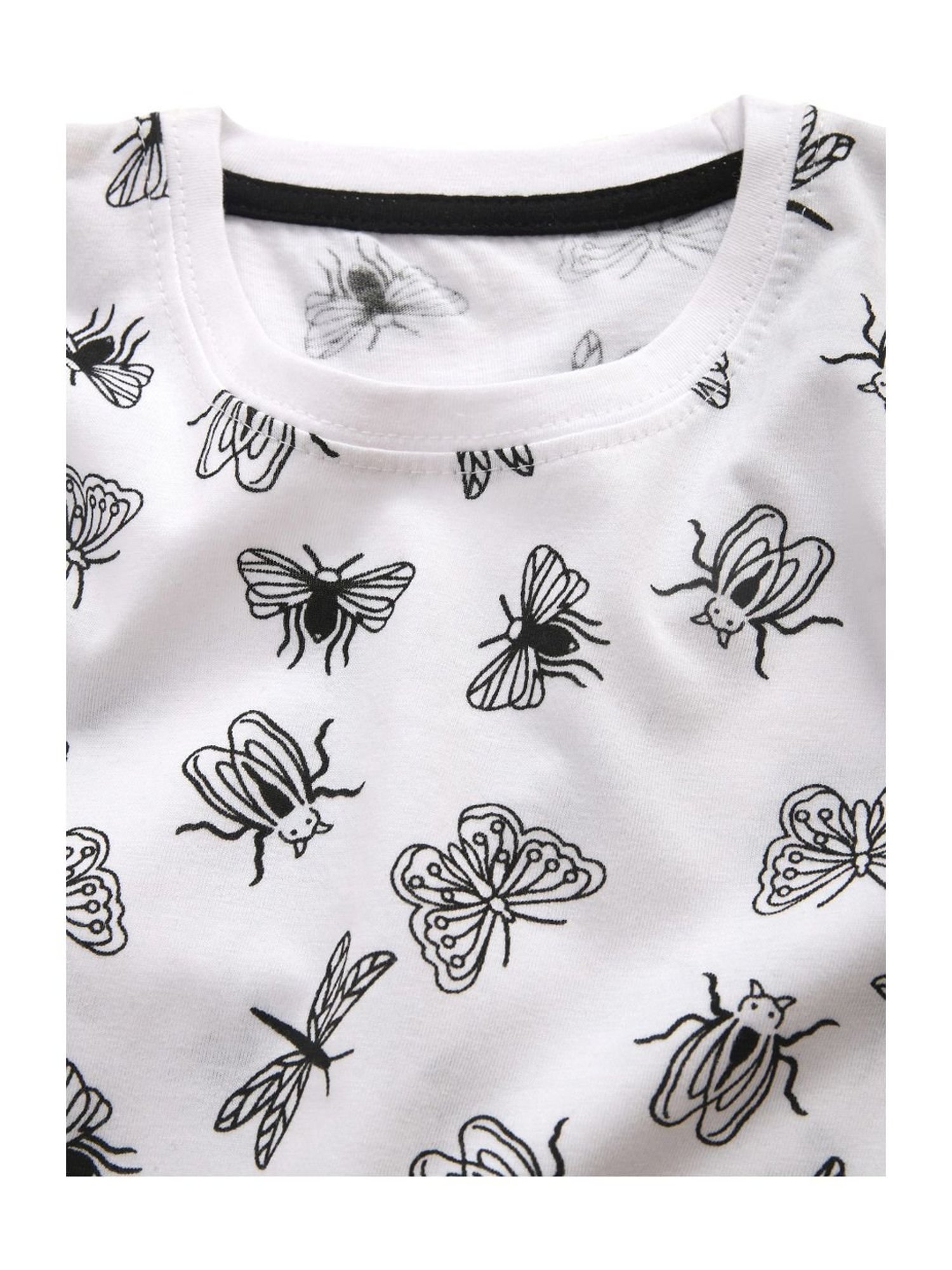 Kids Craft White Cotton Printed T-Shirt & Shorts