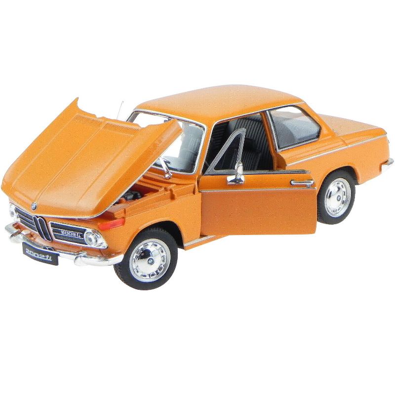 BMW 2002ti Orange 1/24 Diecast Model Car by Welly