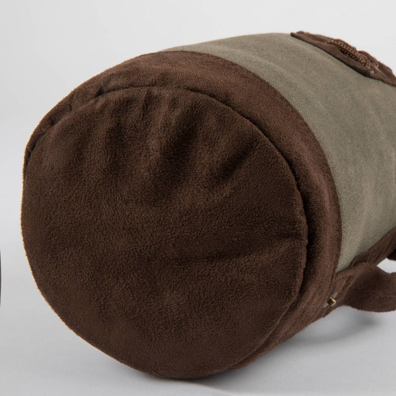 Legacy by Picnic Time Growler Tote with 64 oz. Glass Growler - Khaki Green