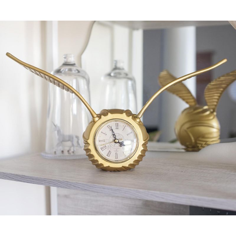 Small Weathered Table Clock White - Stonebriar Collection