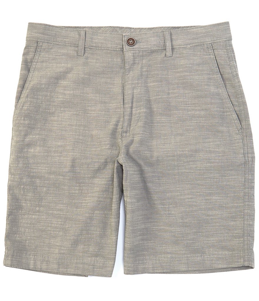 Caribbean Big and Tall 9#double; and 11#double; Inseam Knit Jacquard Shorts