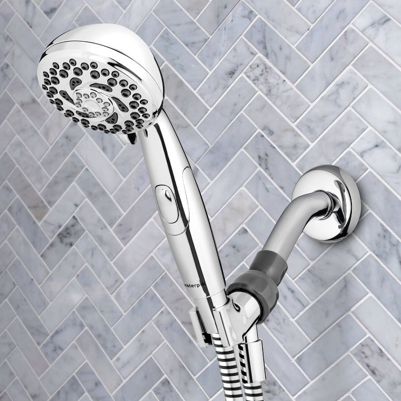 PowerSpray Hand Held Shower Head 6-mode Chrome- Waterpik