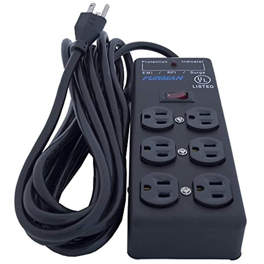 Furman SS6B 6 Outlet Pro Surge Protector Block Power Conditioner